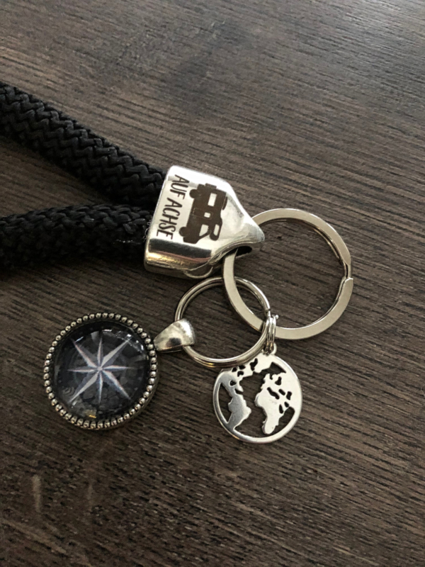 Maritime Keychains aus Segeltau