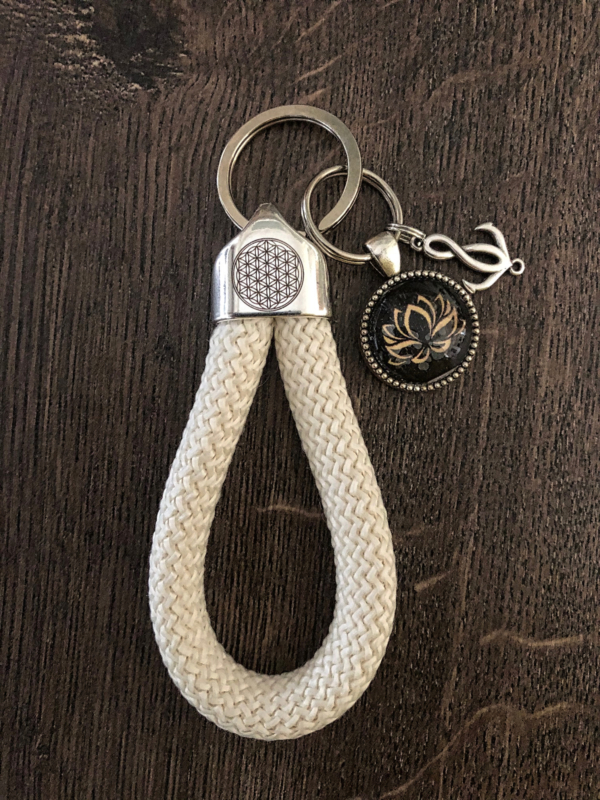 Maritime Keychains aus Segeltau