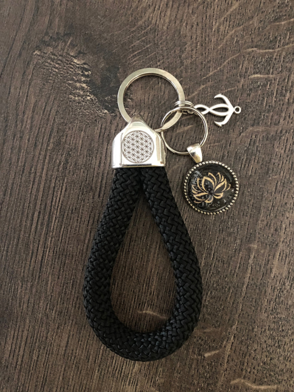 Maritime Keychains aus Segeltau