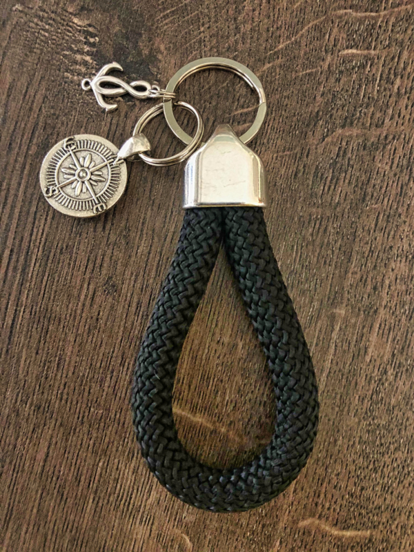 Maritime Keychains aus Segeltau