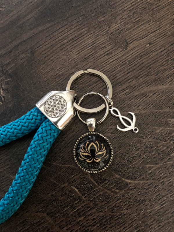 Maritime Keychains aus Segeltau