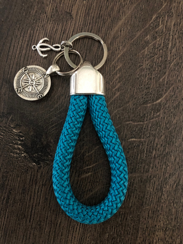 Maritime Keychains aus Segeltau