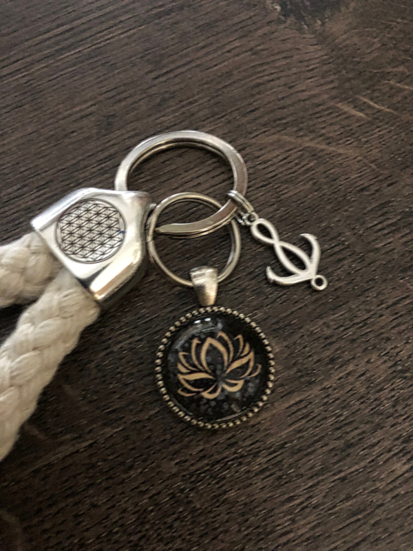 Maritime Keychains aus Segeltau