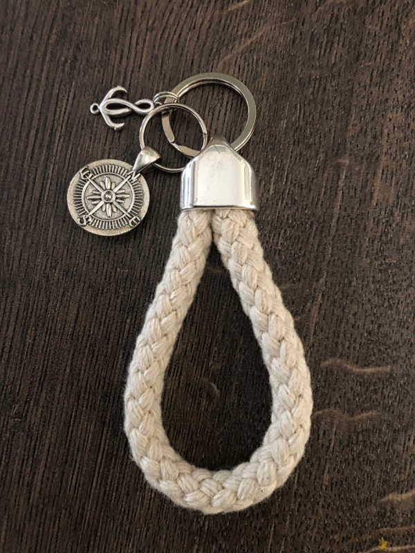 Maritime Keychains aus Segeltau