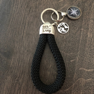 Maritime Keychains aus Segeltau